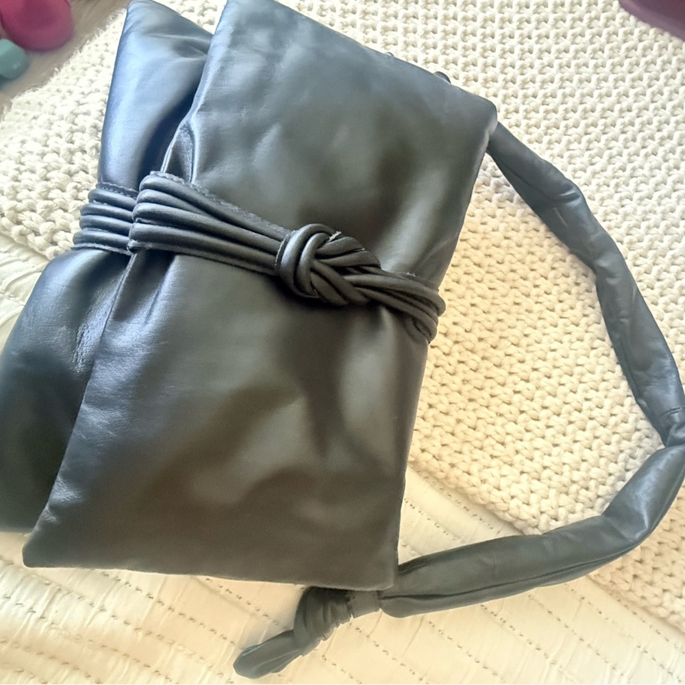 Giorgia Milani Black Knot-Detail Shoulder Bag - Women